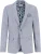 A Fish Named Fred Blazer Structure Blauw heren