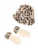 South Beach Hoed  beige / zwart / wit