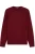OLYMP Casual Trui ronde hals donkerrood, Effen