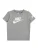 Nike Sportswear Shirt ‘FUTURA EVERGREEN’  grijs gemêleerd / wit