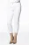 YOEK cropped high waist skinny jeans wit
