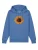 Watapparel Sweatshirt ‘ Sonnenblume ‘  blauw / bruin / geel