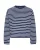 ICHI Sweatshirt ‘BASMA ‘  marine / wit