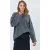 Oversized Geribbelde Breik Pullover met Ronde Hals