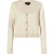 Faina Vest met parels Dames wolwit