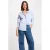 Morgan gestreepte blouse blauw