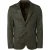 No Excess Blazer jersey stretch check taupe