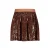 Jubel rok City Chic panterprint – bruin