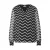 Tuniekblouse van chiffon met velours voor dames Cecil