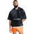 Under Armour Heren Project Rock-hoodie met korte mouwen (Grijs)