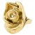 PILGRIM gold plated ring Inner