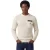 Aeronautica Militare trui beige effen normale fit gebreid