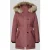 Only Regular fit parka met labelpatch, model ‘IRIS’