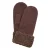 Dames handschoenen van boucle stof met fleece voering s.Oliver