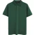 Donkergroene polo met korte mouwen en geborduurd Rigby Go-logo