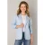 ES&SY regular blazer lichtblauw