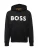 BOSS Sweatshirt  zwart / wit