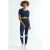 Elastische Crop T-shirt met Ronde Hals