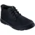Skechers Arch Fit Garza Ridley Leren Zwarte Enkellaarzen Voor Mannen