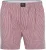 Steppin’ Out Boxershort Poplin Ruiten Rood