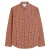 Ben Sherman Heren Signature Huis Check Lange Mouwen Overhemd (Rood)