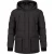 Minoti Waterdichte, gewatteerde parka met nauwsluitende pasvorm voor heren (Houtskool)