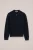 WE Fashion – Jongens trui met rits – Regular fit – Donkerblauw – Katoen –