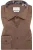 ETERNA Cover Shirt Overhemd beige/bruin, Effen