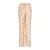Esqualo regular waist casual broek lichtbruin