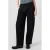 QS relaxed fit broek met plooien – zwart