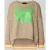 miss goodlife Oversized sweatshirt met geribde boorden