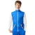 Lacoste Heren trainingsjack met kleurblokken en doorlopende ritssluiting, normale pasvorm (Koninkrijk Blauw)