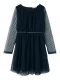 NAME IT Jurk ‘NKFVabos’  smoky blue / nachtblauw