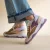 Muyters Muyters Sneakers paars Leer