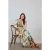 DIDI Dress Bonita In Offwhite With Sunshine Print