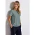 Street One Dames Shirt met uitsnijding in Blauw