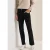 Cecil Dames Broek met gewassen look in Zwart