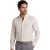 linnen Tommy Hilfiger overhemd beige wit normale fit
