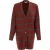 Miso Damesvest van een polyestermix (Rood)