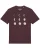 Watapparel Shirt ‘Moonphases’  grijs / donkerrood