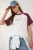 Happiness İstanbul Shirt  bruin / wijnrood / wit