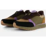 Woden Woden Ronja Sneakers groen Leer