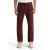 Scotch & Soda Blake – Pleated Satine Chino Rich Mahogany