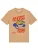 Watapparel Shirt ‘Coffee Club’  lichtbeige / blauw / geel / oranje