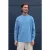 Kultivate Long Sleeve Luxury Drip Ice Blue