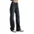 Dames Flexibele Hoge Taille Straight Jeans It’s Basic