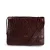 Manfield leren crossbody tas donkerrood