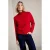 LOLALIZA gebreide trui met wol – rood