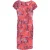 Erdem midi-jurk met bloemenprint en kapmouwtjes in veelkleurige viscose