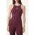 FILA Bellagio Tight Ribbed Racer Tank Fig